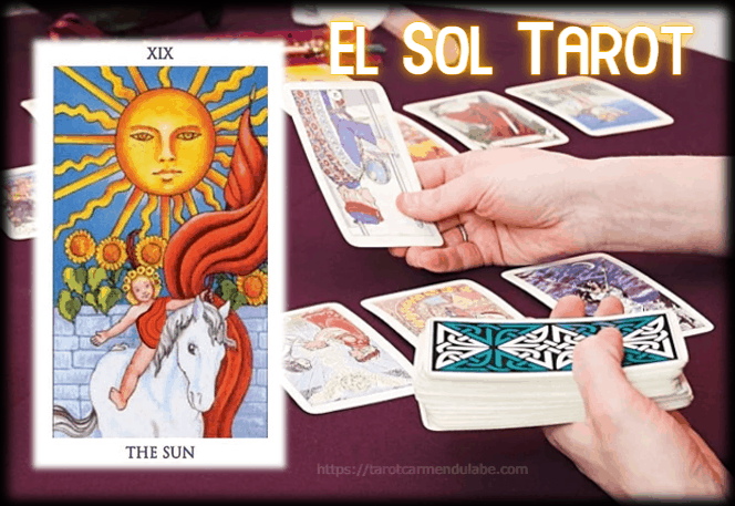 La Carta El Sol. Tarot
